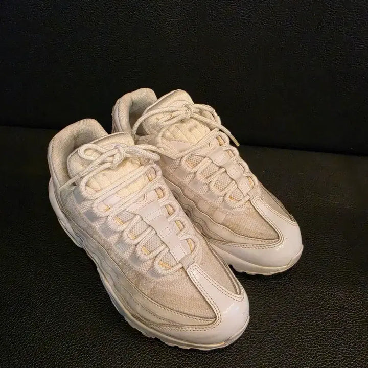 [BUNJANG] Nike Air Max 95 All White Sneakers / 나이키 에어맥스95 올 화이트