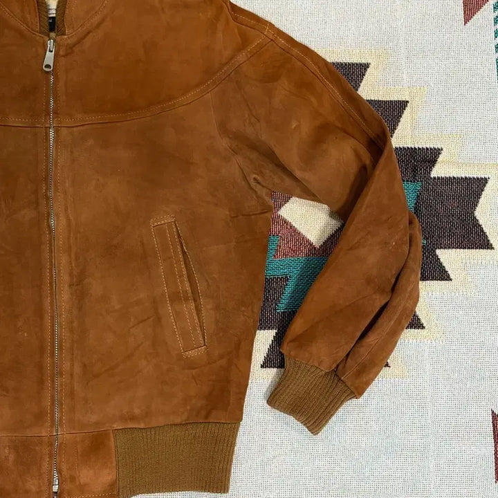 [BUNJANG] Splendid Satisfaction Suede Western Blouson Jacket / 스플랜디드 세티스펙션 스웨이드 웨스턴 블루종 자켓