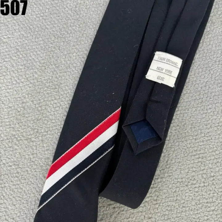 [BUNJANG] Thom Browne Tricolor Navy Tie / 톰브라운 삼선 네이비 넥타이