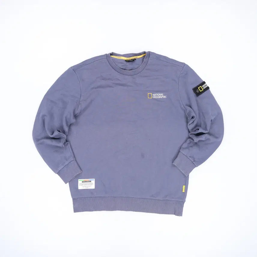 [BUNJANG] National Geographic Small Logo Sweatshirt / L 내셔널지오그래픽 스몰로고맨투맨 0507H1