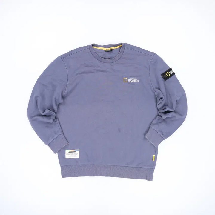 [BUNJANG] National Geographic Small Logo Sweatshirt / L 내셔널지오그래픽 스몰로고맨투맨 0507H1
