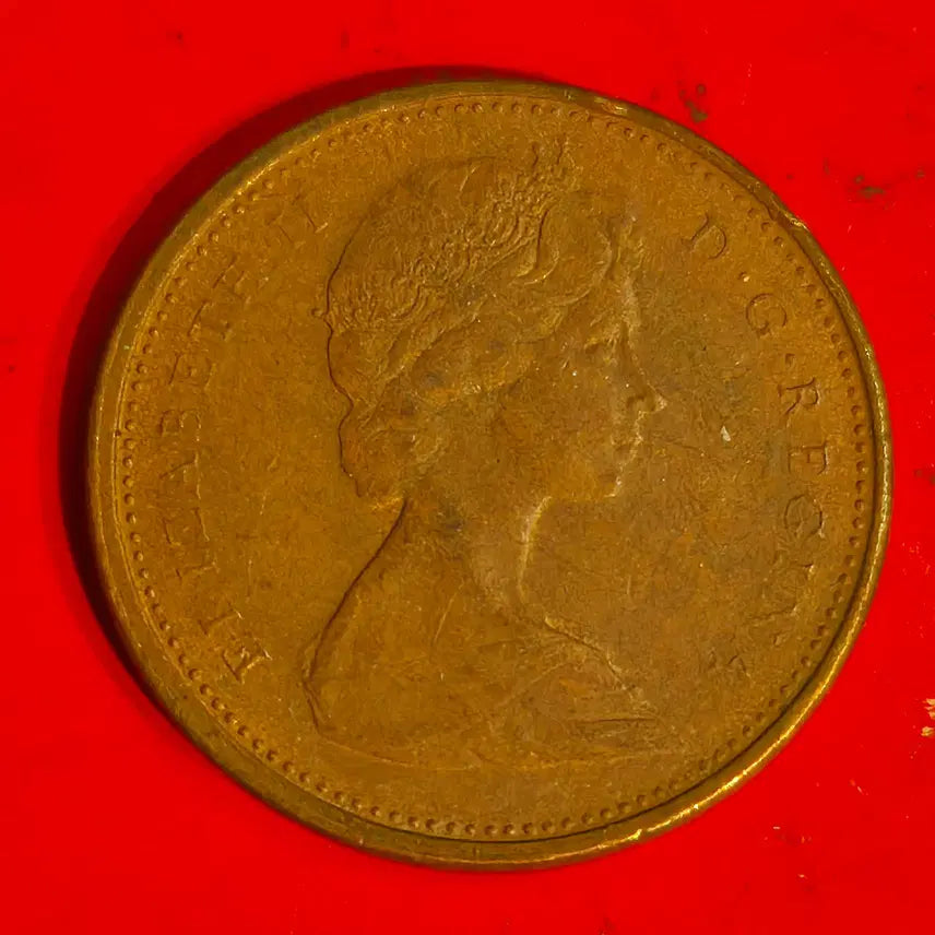 [BUNJANG] 1974 Canada 1 Cent Coin / 1974 캐나다 1센트 동전 M2349