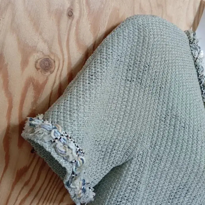 [BUNJANG] SJSJ Mint Tweed Dress / SJSJ 민트색 트위드 원피스