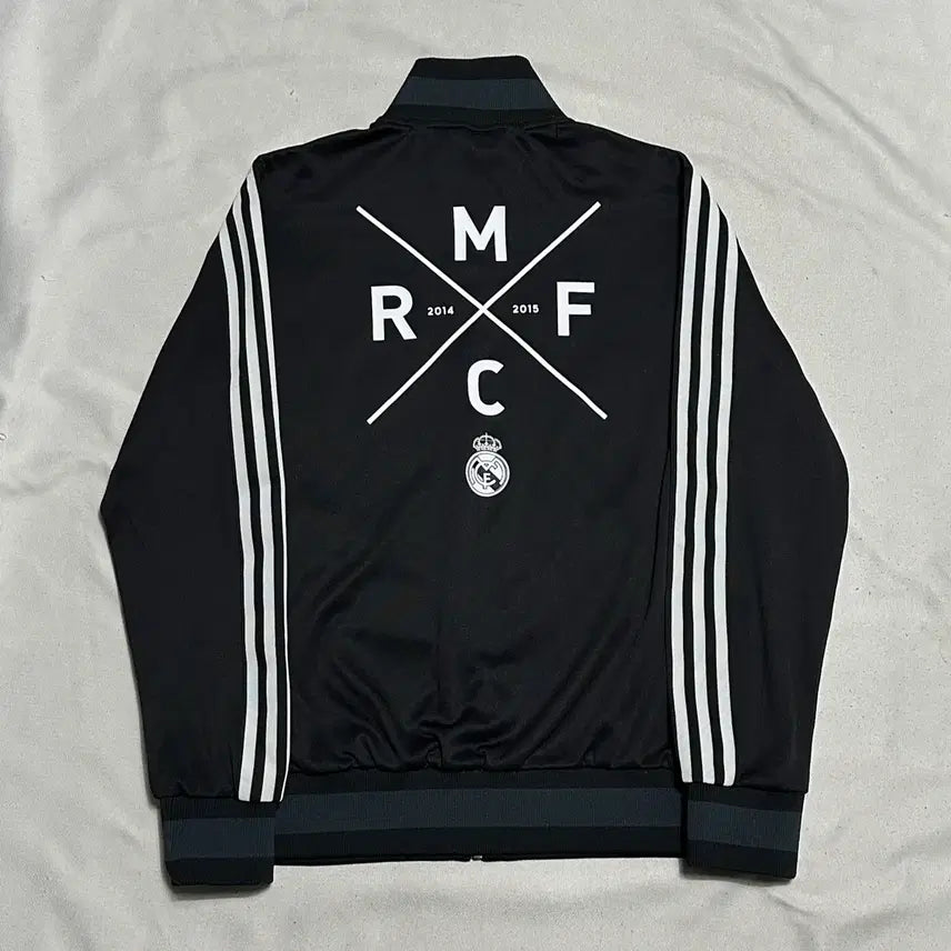 [BUNJANG] Adidas Real Madrid Black Track Top / 100 아디다스 레알마드리드 블랙 트랙탑