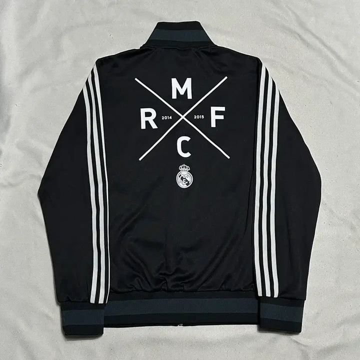[BUNJANG] Adidas Real Madrid Black Track Top / 100 아디다스 레알마드리드 블랙 트랙탑