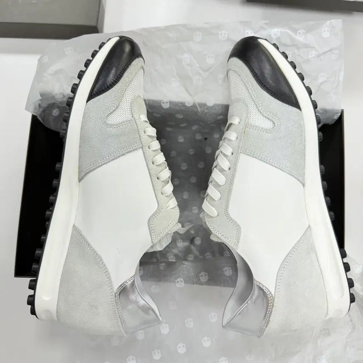 [BUNJANG] Hydrogen White Black Sneakers / (새 상품)하이드로겐(HYDROGEN) 스니커즈 / 화이트 블랙  /정품