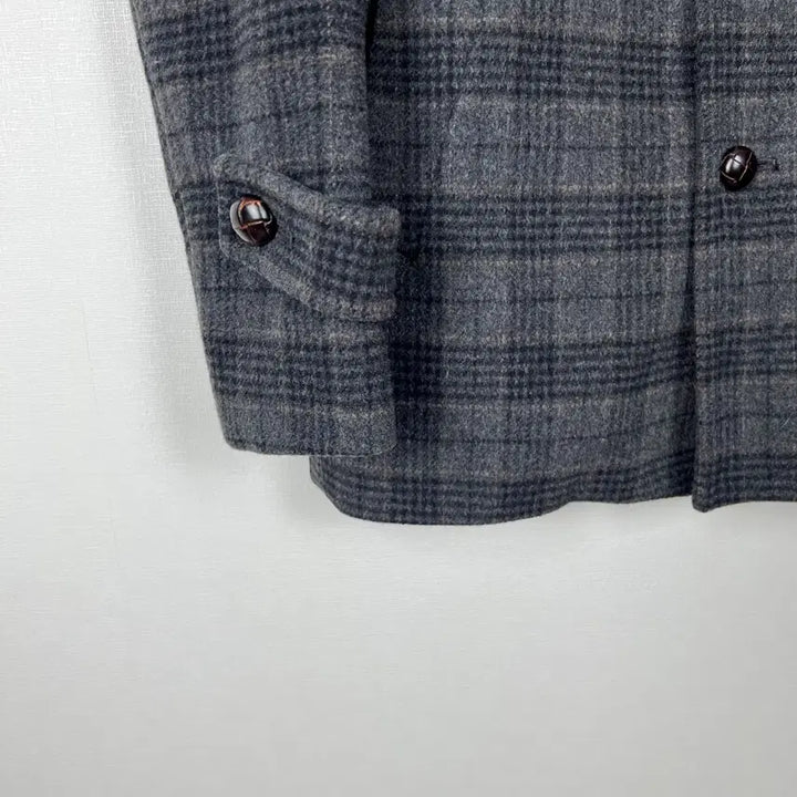 [BUNJANG] BON Wool Check Coat / BON 본 울 체크 코트 남95 라덴 빈티지