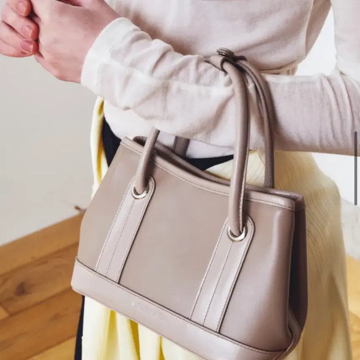 [BUNJANG] APOA Rueda Line Tote Bag Beige / [새제품] 아포아 토트백 Rueda Line Tote Bag