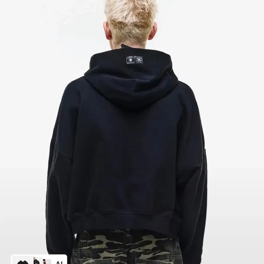 [BUNJANG] Opus 0012 Op. 03 P.F.P Hood Zip Black / 오퍼스 0012 후드집업 Op. 03 P.F.P HOOD ZIP BLAC