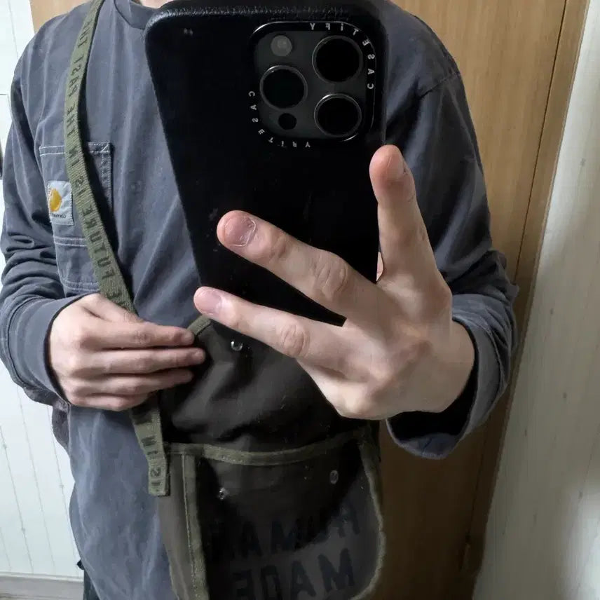 [BUNJANG] Human Made Shoulder Bag / 휴먼메이드 숄더백