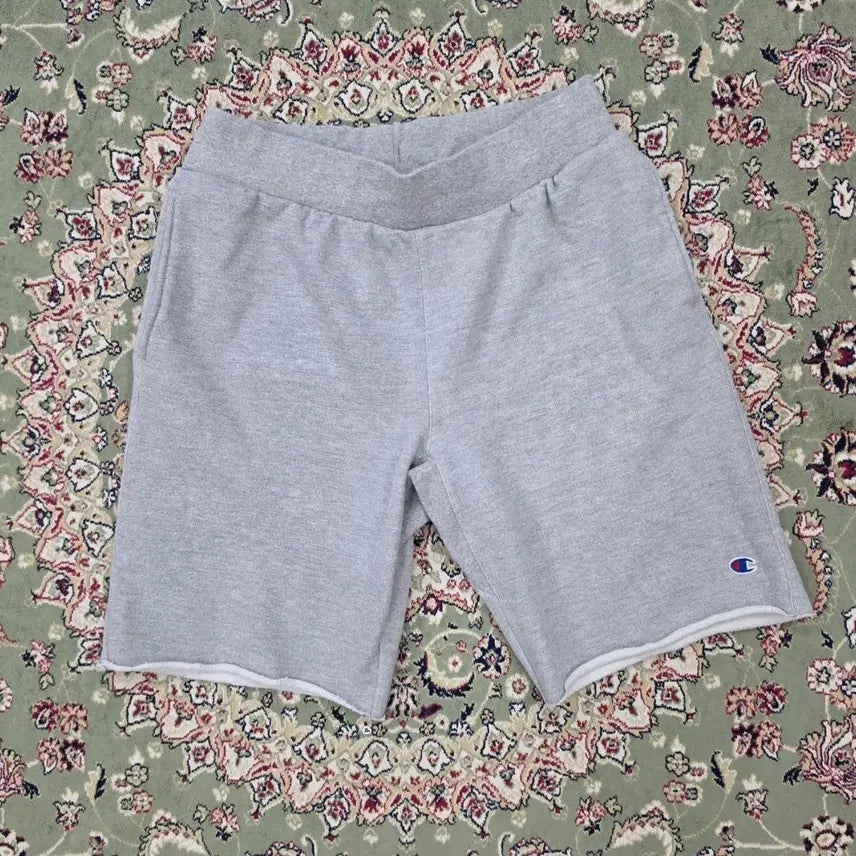 [BUNJANG] Champion Reverse Weave Grey Shorts L (34-35 Size) / [최종할인] 챔피온 그레이 리버스위브 숏츠 L 34사이즈감