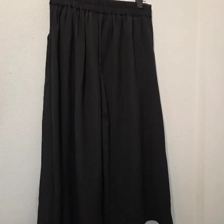 [BUNJANG] Melodygarden Black A-Line Button Long Skirt / MELODYGARDEN 블랙 버튼 A라인 롱 스커트