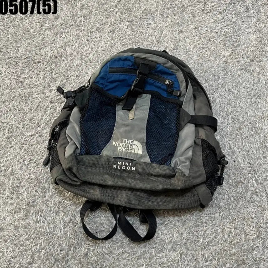 [BUNJANG] The North Face Mini Recon Backpack Grey/Blue / 노스페이스 미니리콘 백팩 그레이/블루