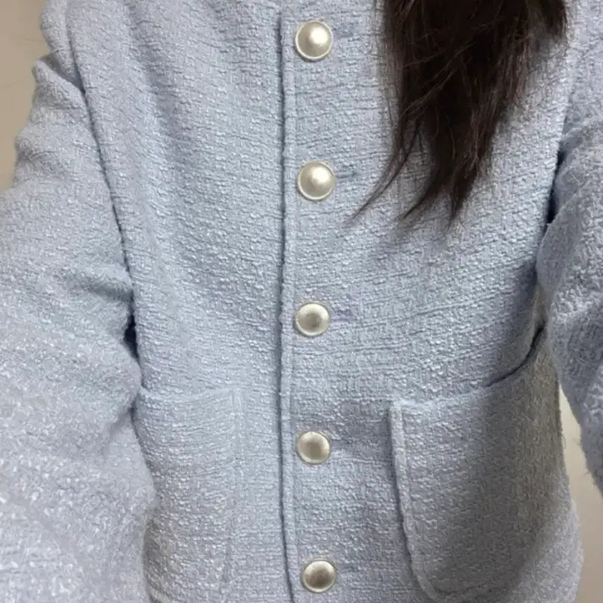 [BUNJANG] MIXXO Tweed Jacket (Size S) / 시착만)미쏘 MIWJKF31PG 트위드자켓 하객룩