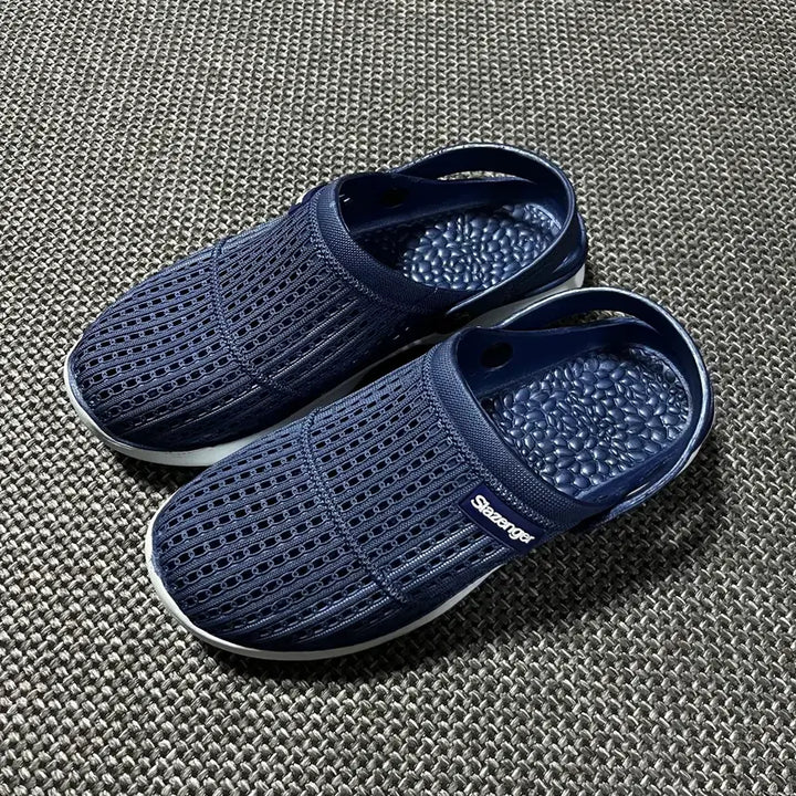 [SOLD OUT] 슬레진저 네이비 메쉬 슬리퍼 40