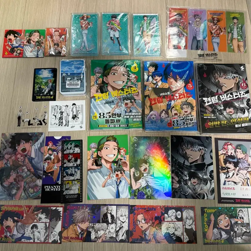 [BUNJANG] Phantom Busters Vol. 4-6 First Edition Bundle Set / 팬텀버스터즈 초판 특전 일괄