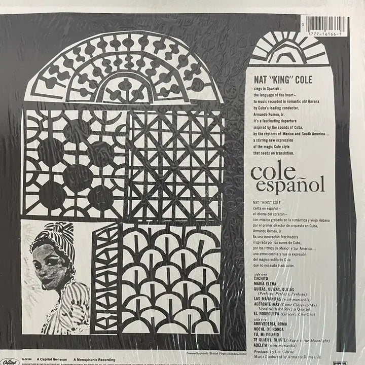 [BUNJANG] Nat King Cole Spanish Language Reissue LP (1958) / 냇 킹 콜lp Cole espanol
