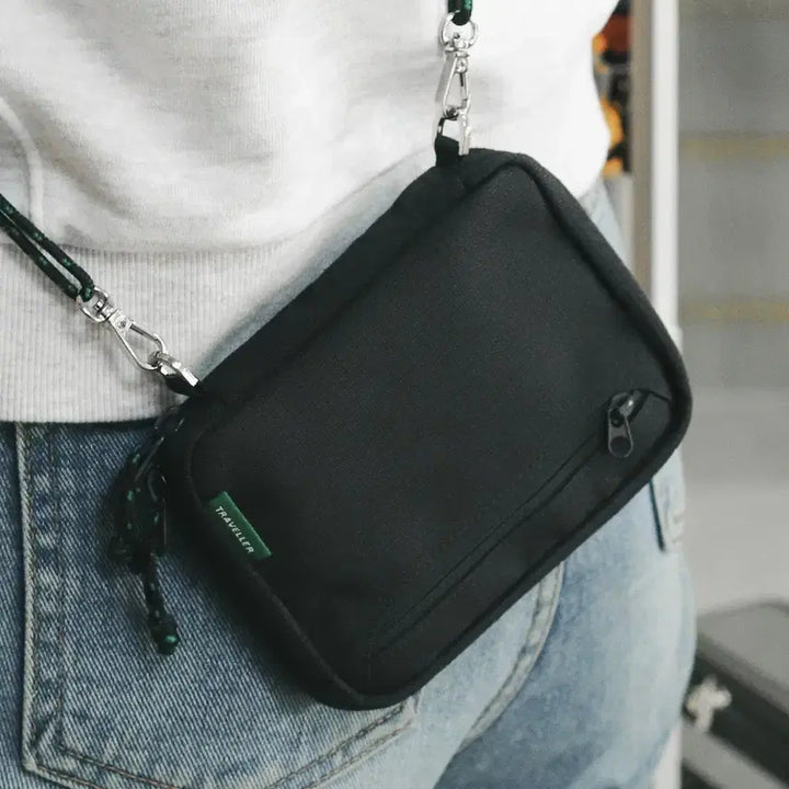 [BUNJANG] Egarden Traveler Wallet + Strap / (새상품)에가든 트래블러 월렛+스트랩