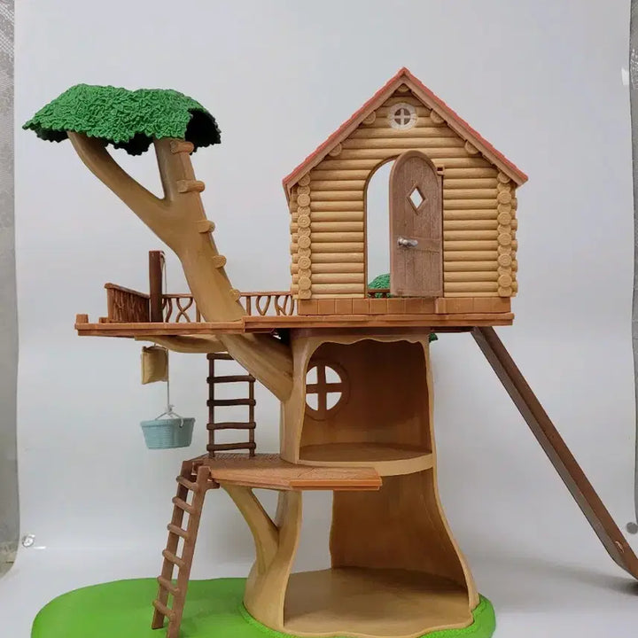 [BUNJANG] Sylvanian Families Log House Treehouse (Discontinued) / 실바니안 통나무집 트리하우스 단종