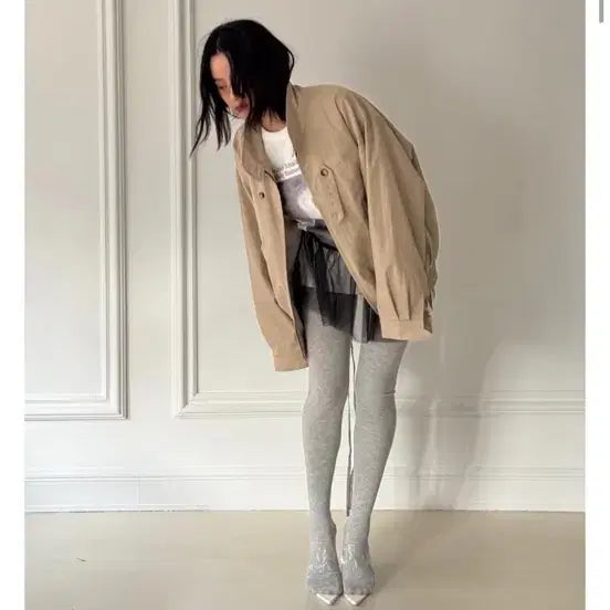[BUNJANG] Noierdeult Brancusi Two-Way Blouson Jumper / 노이어덜트 브랑쿠시 투웨이 블루종 점퍼