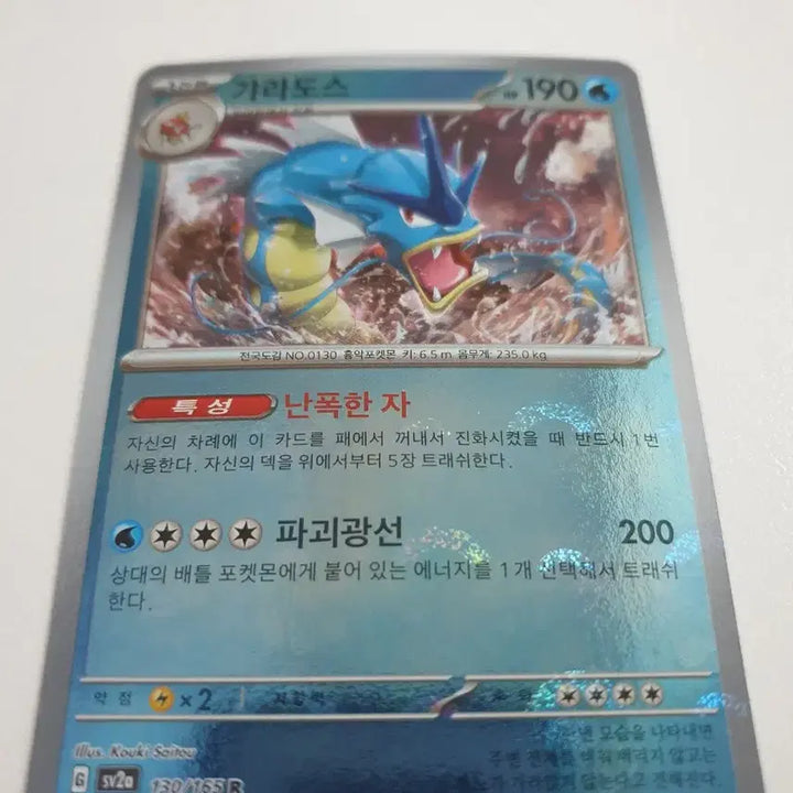 [BUNJANG] Gyarados Magikarp Pokemon Card / 갸라도스 몬스터볼 포켓몬카드