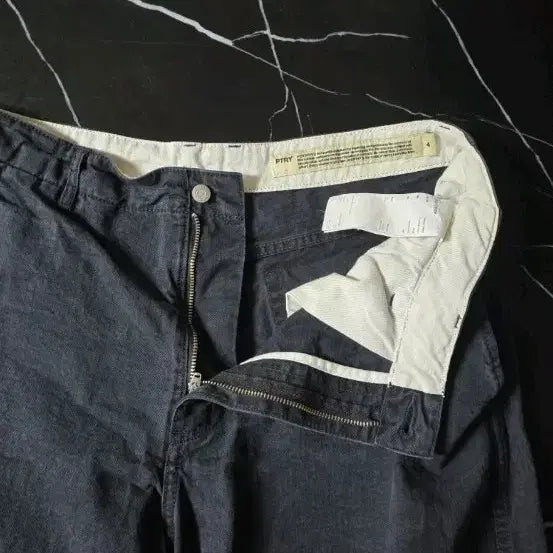 [BUNJANG] PTRY Black Denim Pants / PTRY 블랙 데님 팬츠 포터리