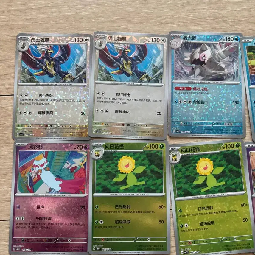 [BUNJANG] Pokemon Chinese Language Trading Cards - Holographic Bundle / 포켓몬 카드  (중국어)