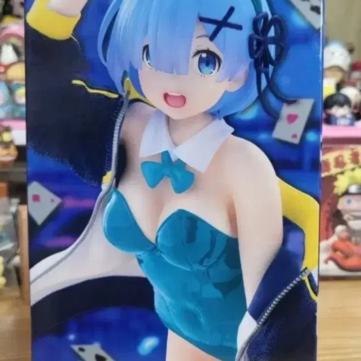 [BUNJANG] Taito Re:Zero Rem Bunny Girl Figure (Renewal Version, Sealed) / 리제로부터 렘 바니걸 피규어(미개봉)