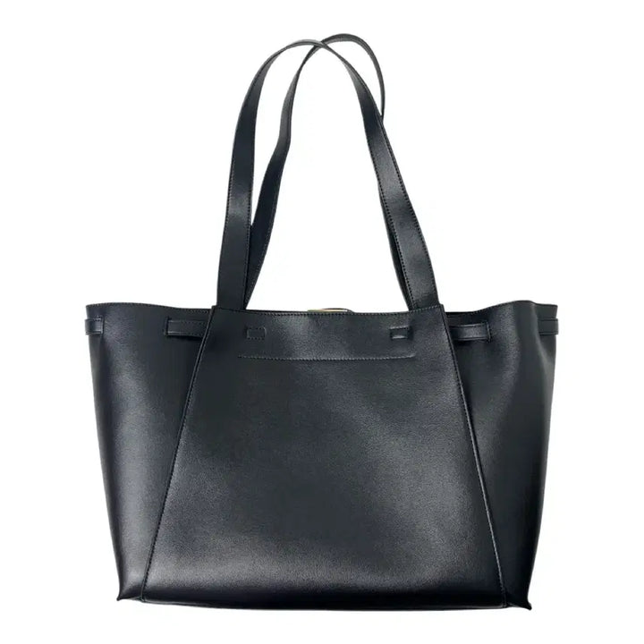 [BUNJANG] Aim Age Studio Cowhide Black Shoulder Bag / 에임에이지 스튜디오 소가죽 블랙 숄더백 가방