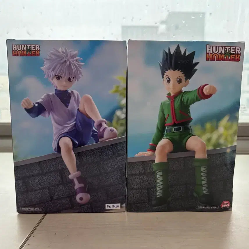 [BUNJANG] Hunter x Hunter Gon &amp; Killua Noodle Stopper Bundle Set / 헌터헌터 곤 키르아 누들 스토퍼 일괄