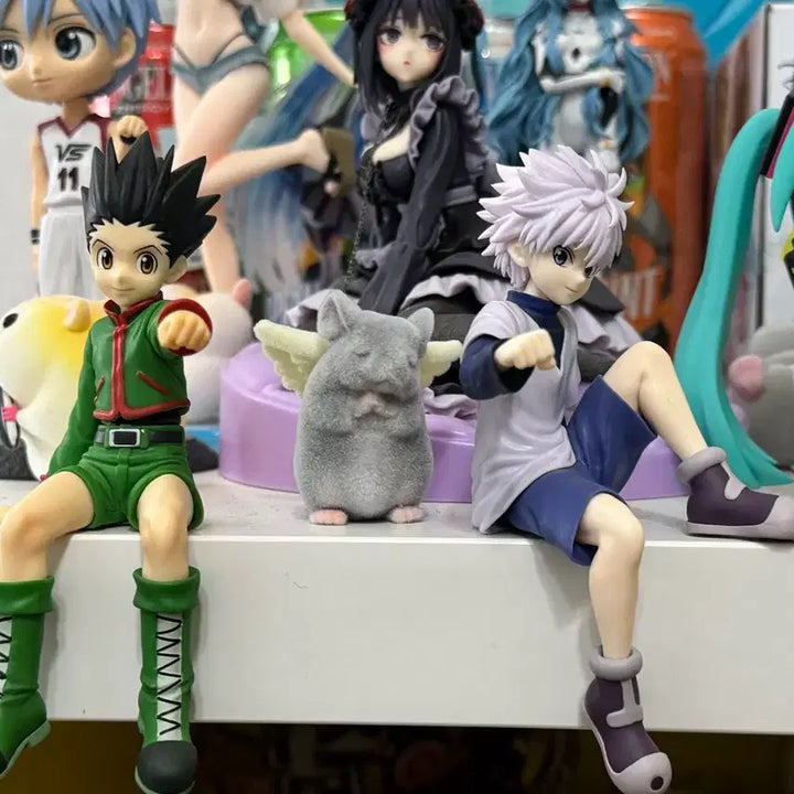 [BUNJANG] Hunter x Hunter Gon &amp; Killua Noodle Stopper Bundle Set / 헌터헌터 곤 키르아 누들 스토퍼 일괄