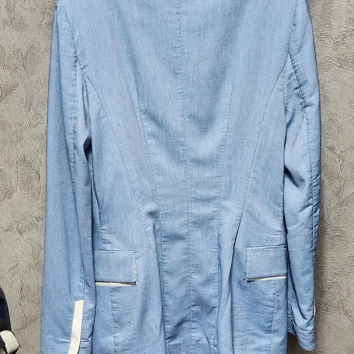 [BUNJANG] OBZEE Kang Jiyoung Denim Blue Jacket / OBZEE Kangjinyoung 데님 블루 자켓