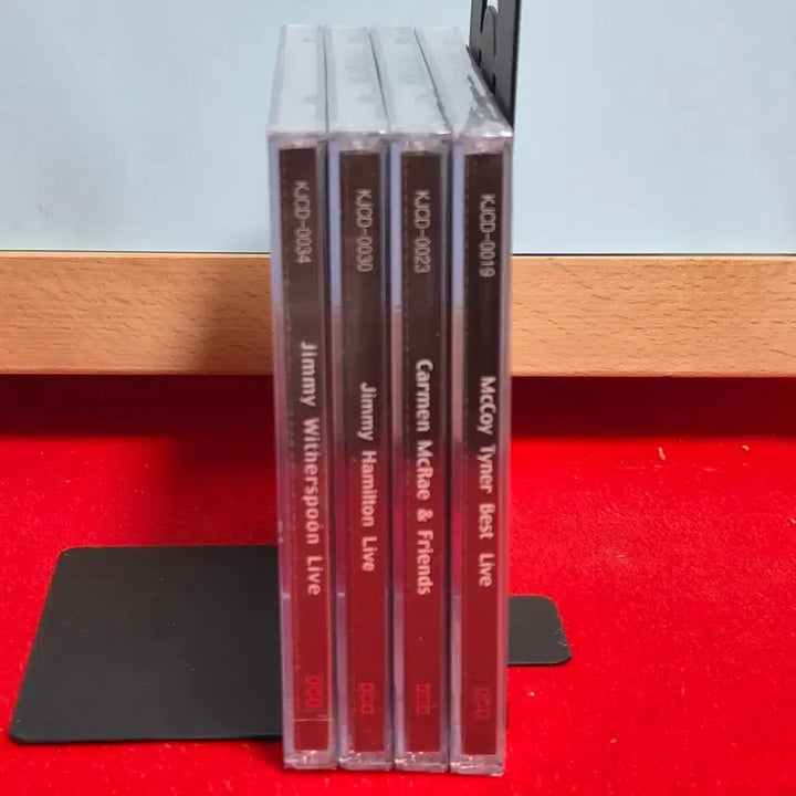 [BUNJANG] Jazz Live CD 4-Disc Bundle Set (McCoy Tyner, Carmen McRae, Jimmy Hamilton, Jimmy Witherspoon) Sealed / 재즈 라이브 CD 4장 세트 (McCoy Tyner 외) 일괄 미개봉
