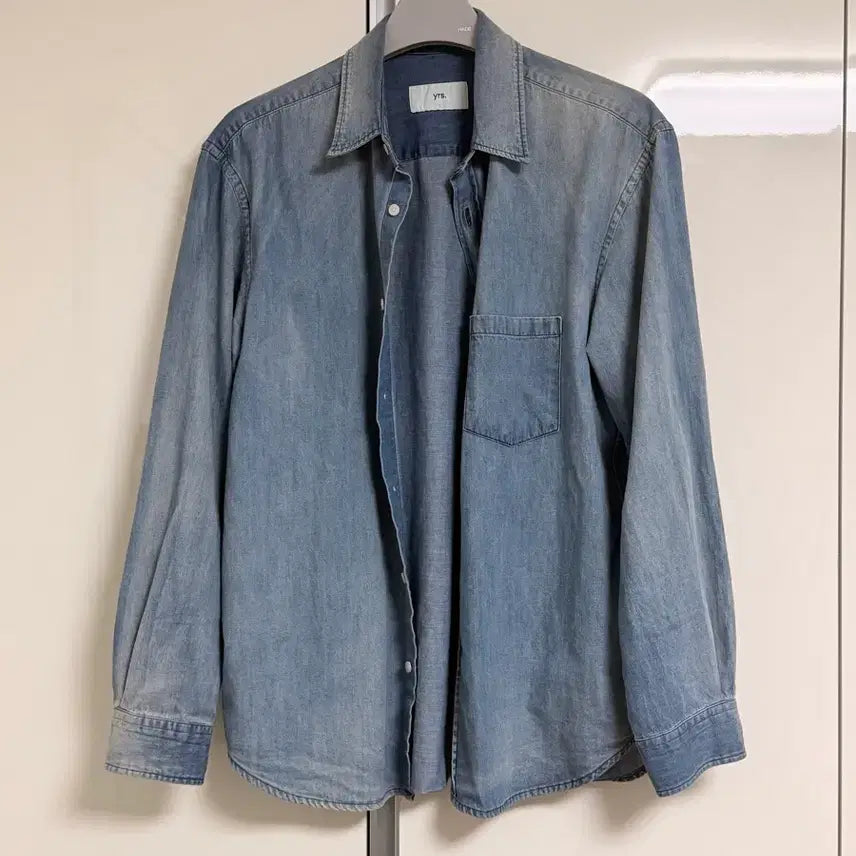 [BUNJANG] Years ago Poika Bleached Shirt Size 2 / 이얼즈어고 포이카 블리치드 셔츠 / 2사이즈