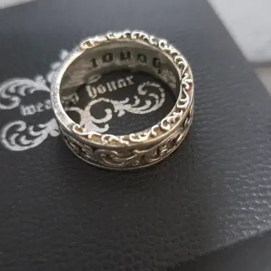 [BUNJANG] Wellsowner Arkansas Pattern Ring Silver 925 Size 21 / 웰스오너 아칸서스 문양 반지 21호