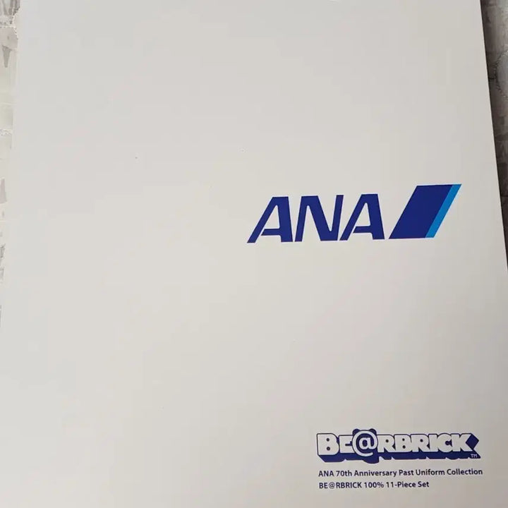 [BUNJANG] Bearbrick ANA 70th Anniversary Uniform Set / 베어브릭 ANA 70주년 유니폼 세트