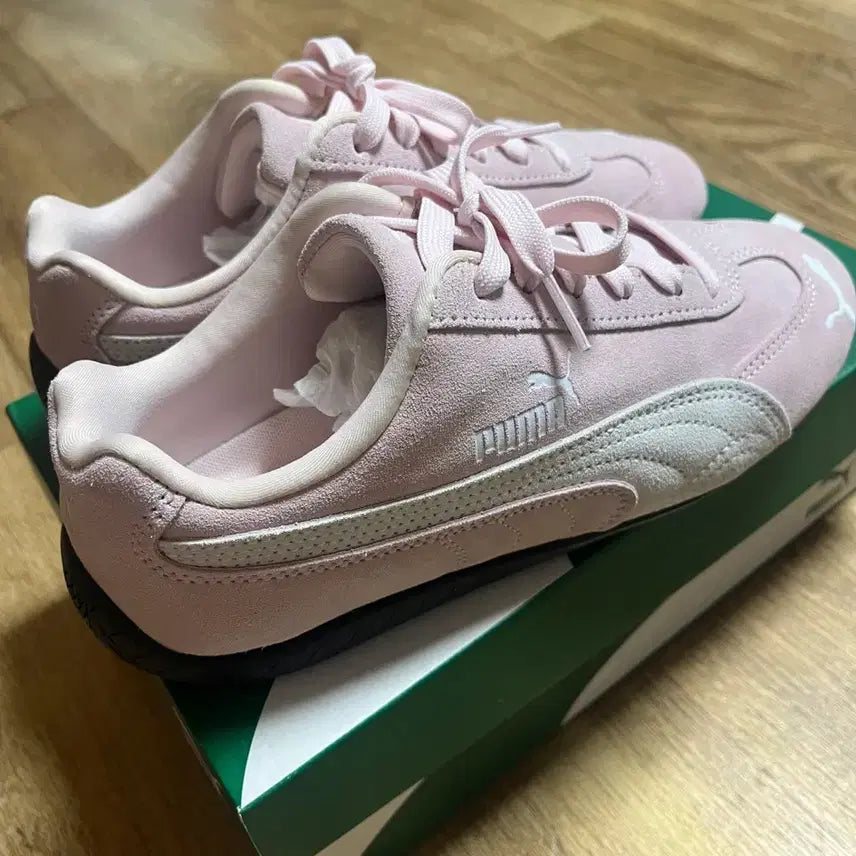 [BUNJANG] Puma Speedcat Pink Sneakers / 푸마 스피드캣 핑크 스니커즈 운동화
