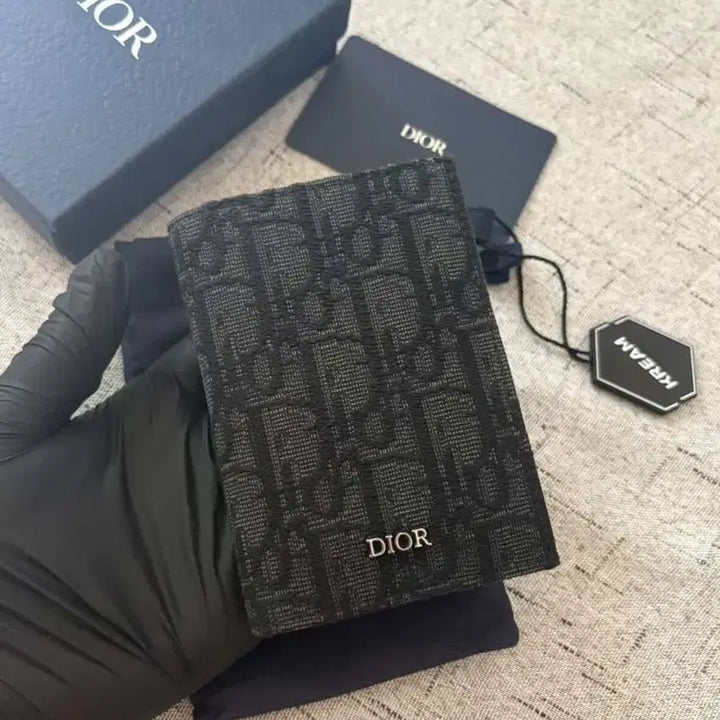 [BUNJANG] Dior Oblique Organizer Card Holder Black / [상태최상]디올 오블리크 오거나이저 카드지갑 블랙