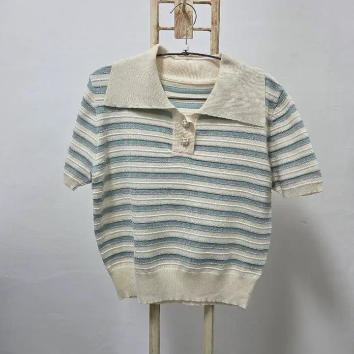 [BUNJANG] Knit Cardigan / 카라넥니트