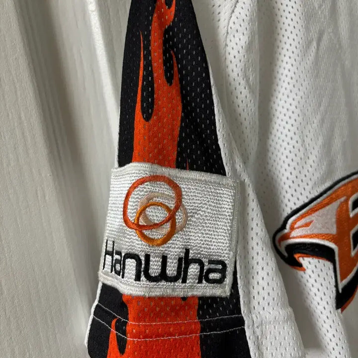 [BUNJANG] Hanwha Eagles Limited Edition Fire Authentic Jersey 95 / 한화이글스 한정판 불꽃 유니폼 어센틱 95