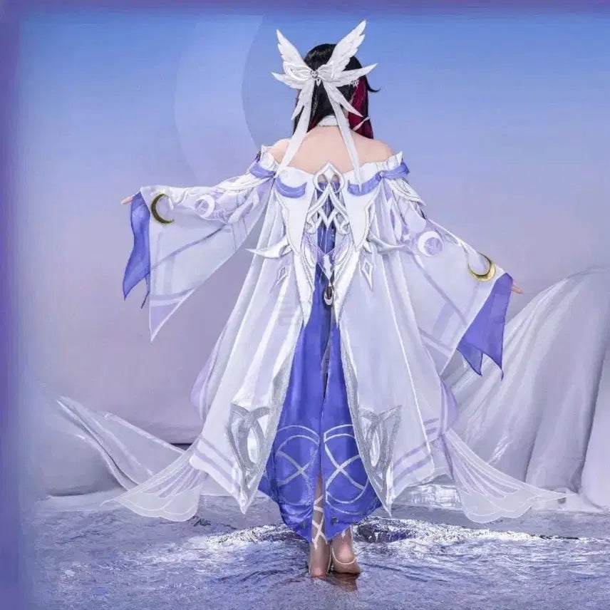 [BUNJANG] Colombina Cosplay Costume + Wig Set / 콜롬비나 코스프레 의상+가발