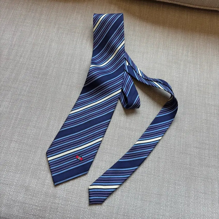 [BUNJANG] Gucci Old Gucci Stripe Silk Necktie Accessory Collection / 구찌 올드구찌 스트라이프 실크 넥타이 / Accessory Collect
