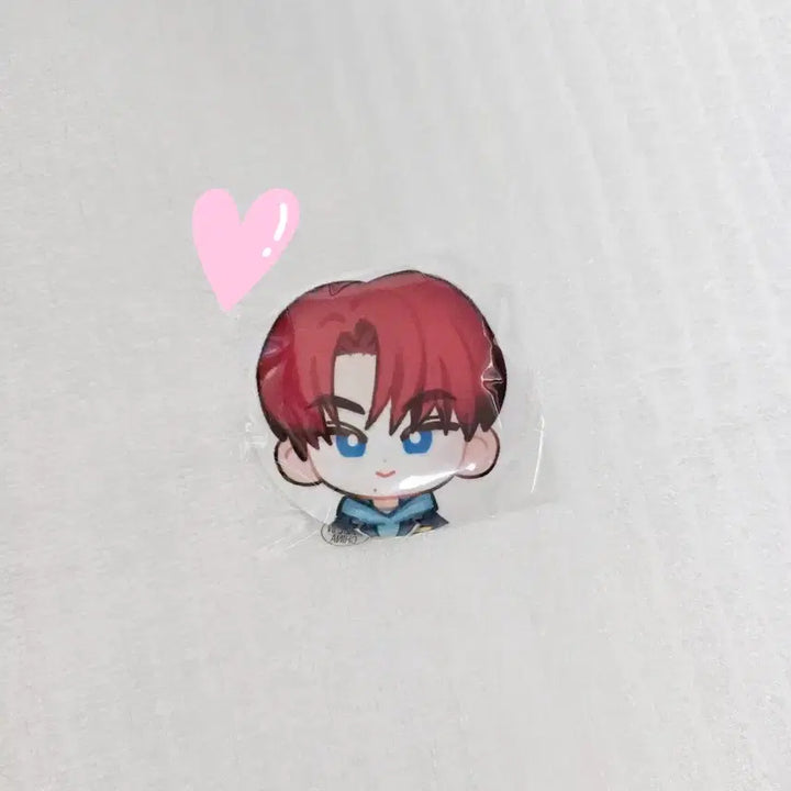 [BUNJANG] ENHYPEN Jay High School Cushion Badge (Sealed) / 엔하이픈월드 정원 하이스쿨 쿠션 뱃지 미개봉