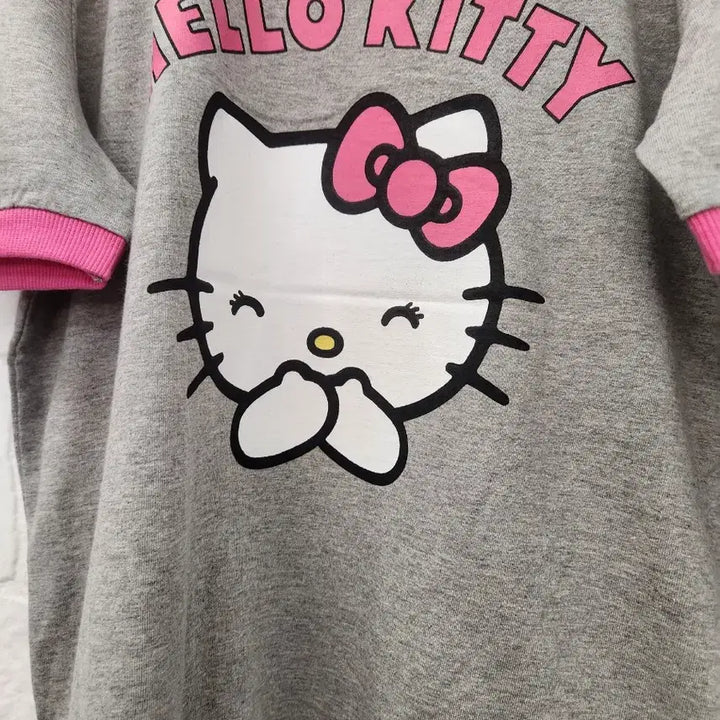 [BUNJANG] Hello Kitty Puff Sleeve Summer T-Shirt / 귀여운소매퍼프키티여름반팔티 (새상품)