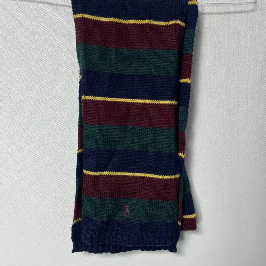 [BUNJANG] Polo Ralph Lauren Striped Muffler / 폴로랄프로렌 스트라이프 머플러