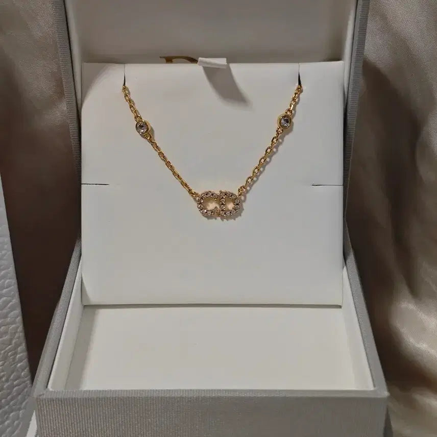 [BUNJANG] Dior CD Logo Necklace / 디올 CD  목걸이