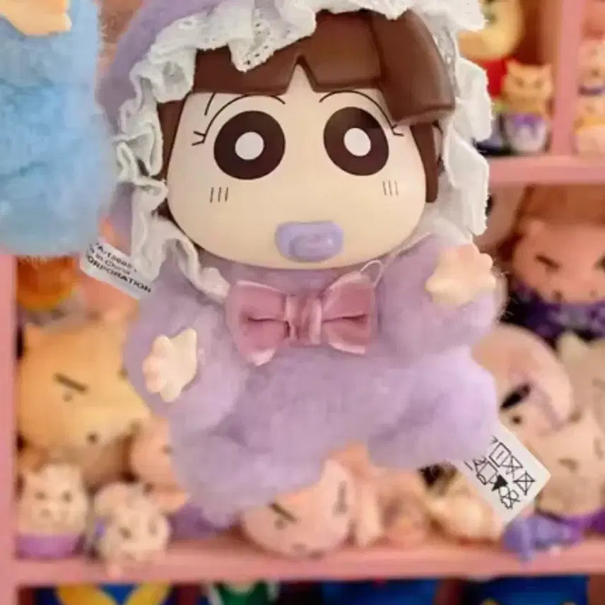[BUNJANG] Crayon Shin-chan Churi Baby Doll Keychain / 짱구 베이비 수지 인형 키링