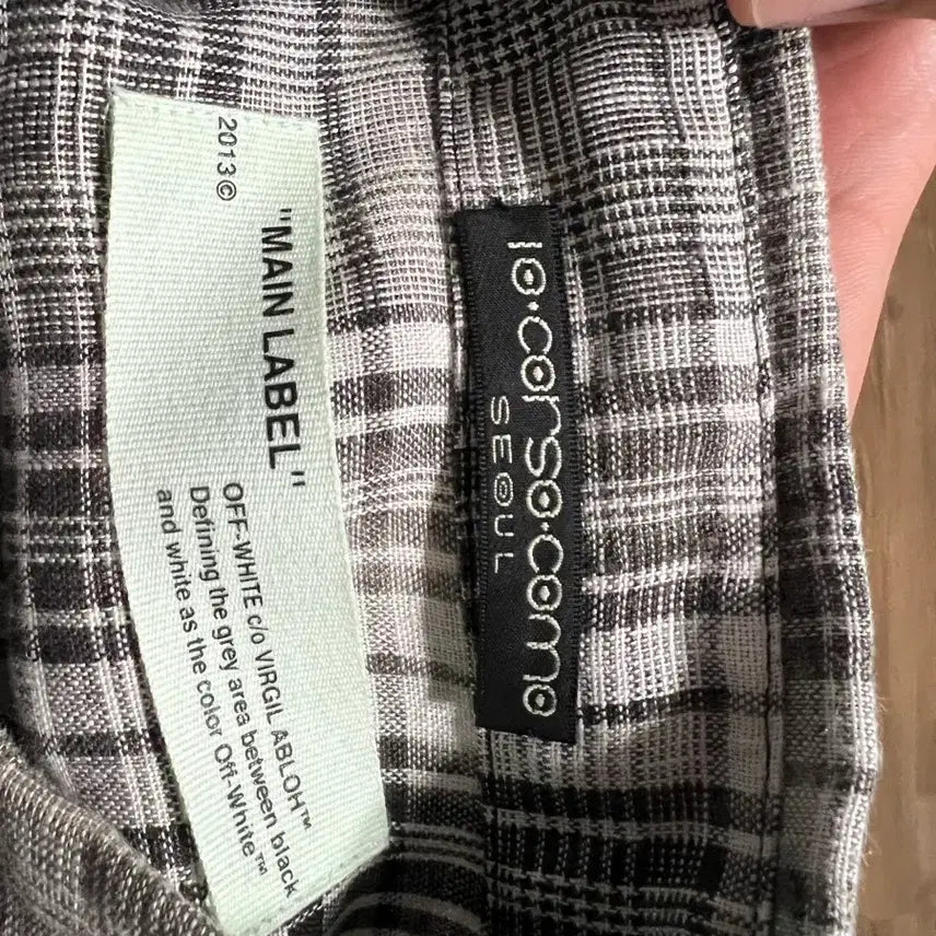 [BUNJANG] Off-White Corso Como Linen Shirt / 오프화이트 꼬르소꼬모 린넨 셔츠
