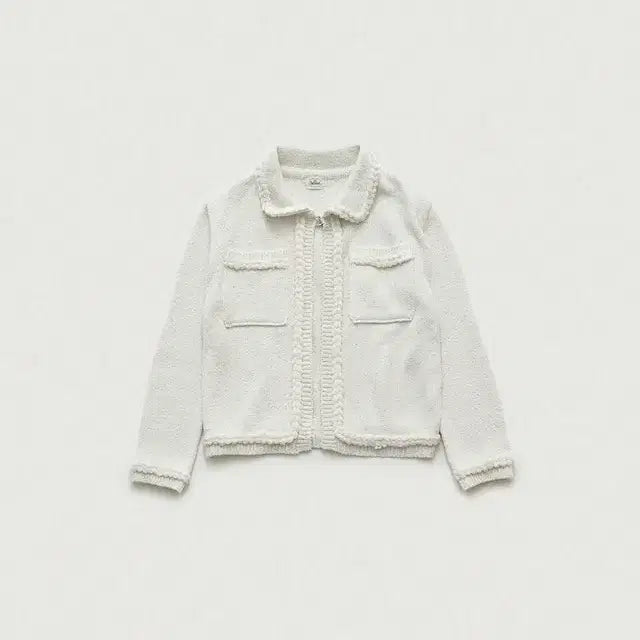 [BUNJANG] The Barnet Vanessa Spangle Boucle Cardigan / [새상품] 더바넷 바네사 스팽글 부클 가디건