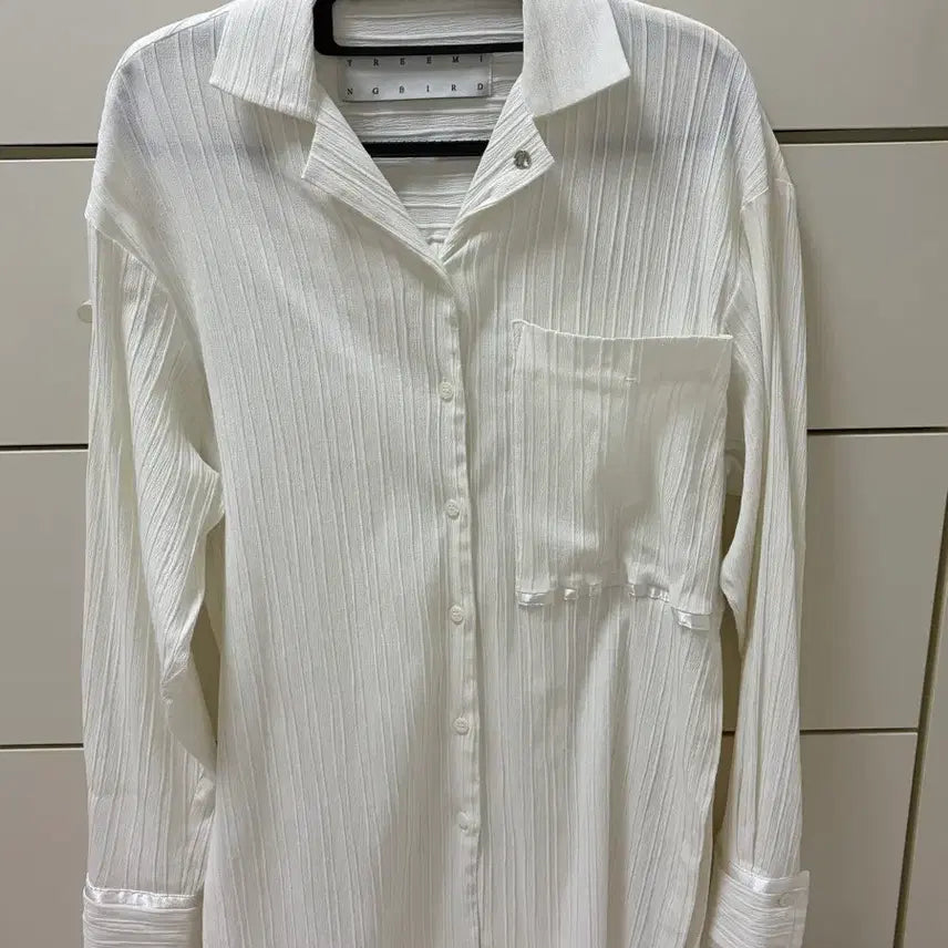 [BUNJANG] Trimingbird Easy Wear Shirt White / 트리밍버드 이지웨어셔츠 화이트